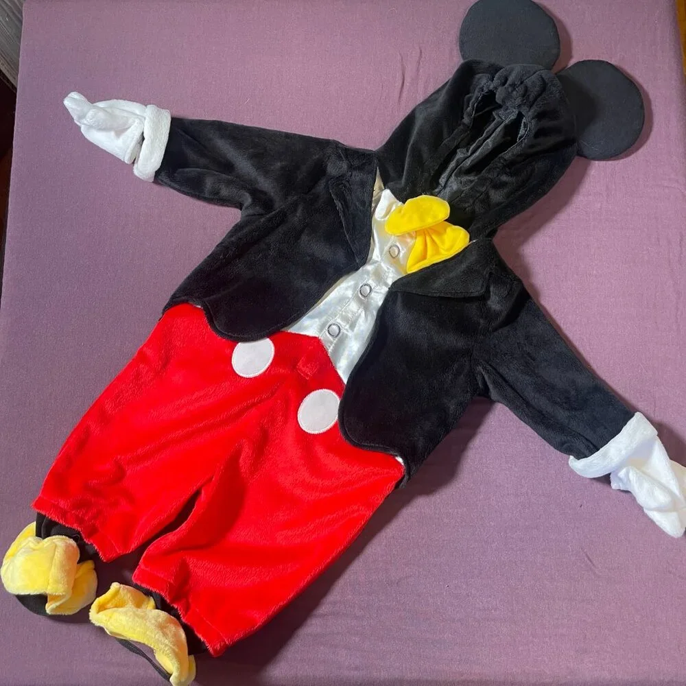Disney Mickey Mouse Baby Costume, One piece - Size 3-6 Months